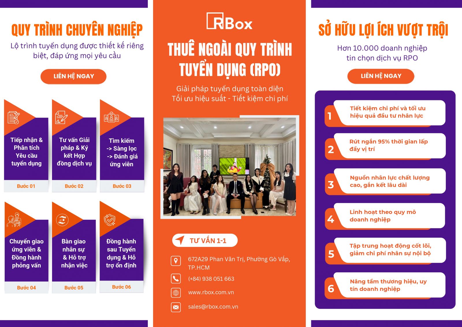 Quy trình RPO chuyên nghiệp tối ưu cho ngành kho vận