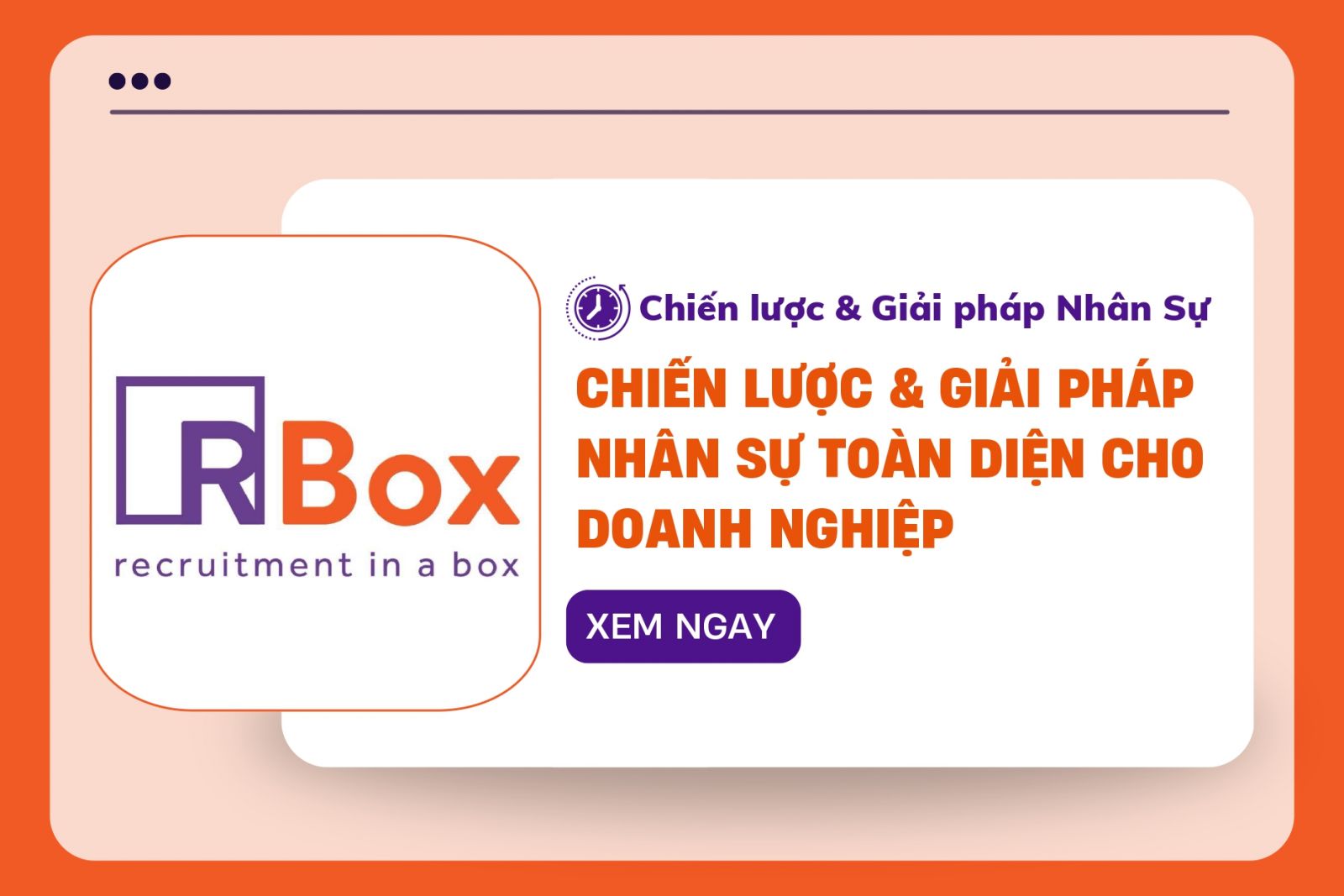 Chiến lược và GIải phân Nhân sự toàn diện cho doanh nghiệp tại RBox